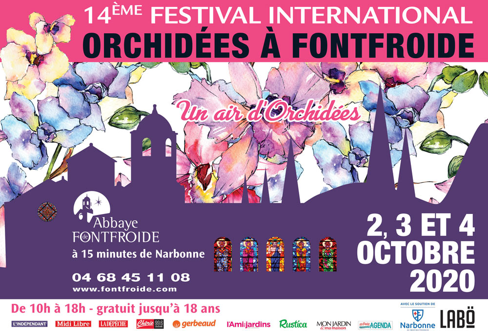 Abbaye de Fontfroide - FESTIVAL ORCHIDÉES À FONTFROIDE