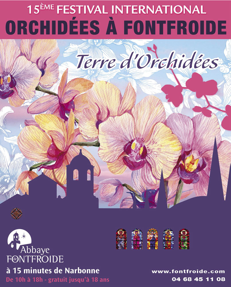 Abbaye de Fontfroide - Festival International des Orchidées