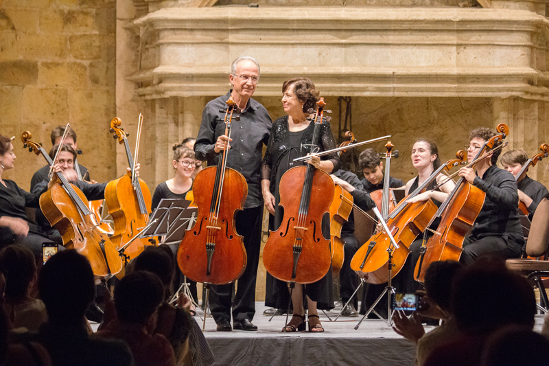 Abbaye de Fontfroide - Violoncelles à Fontfroide