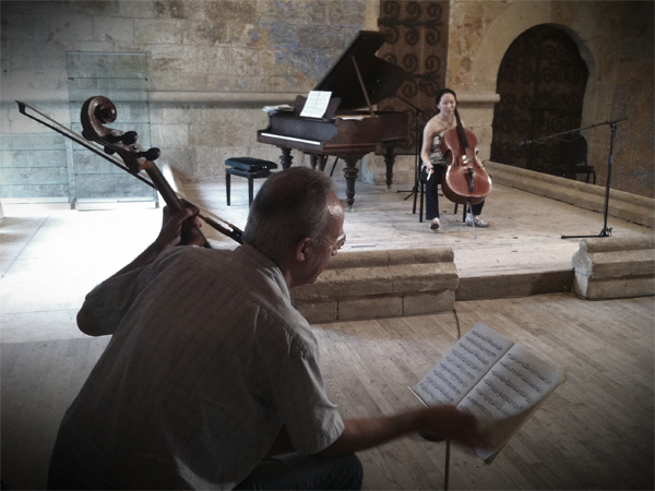 Abbaye de Fontfroide - Inscription master classes de violoncelles