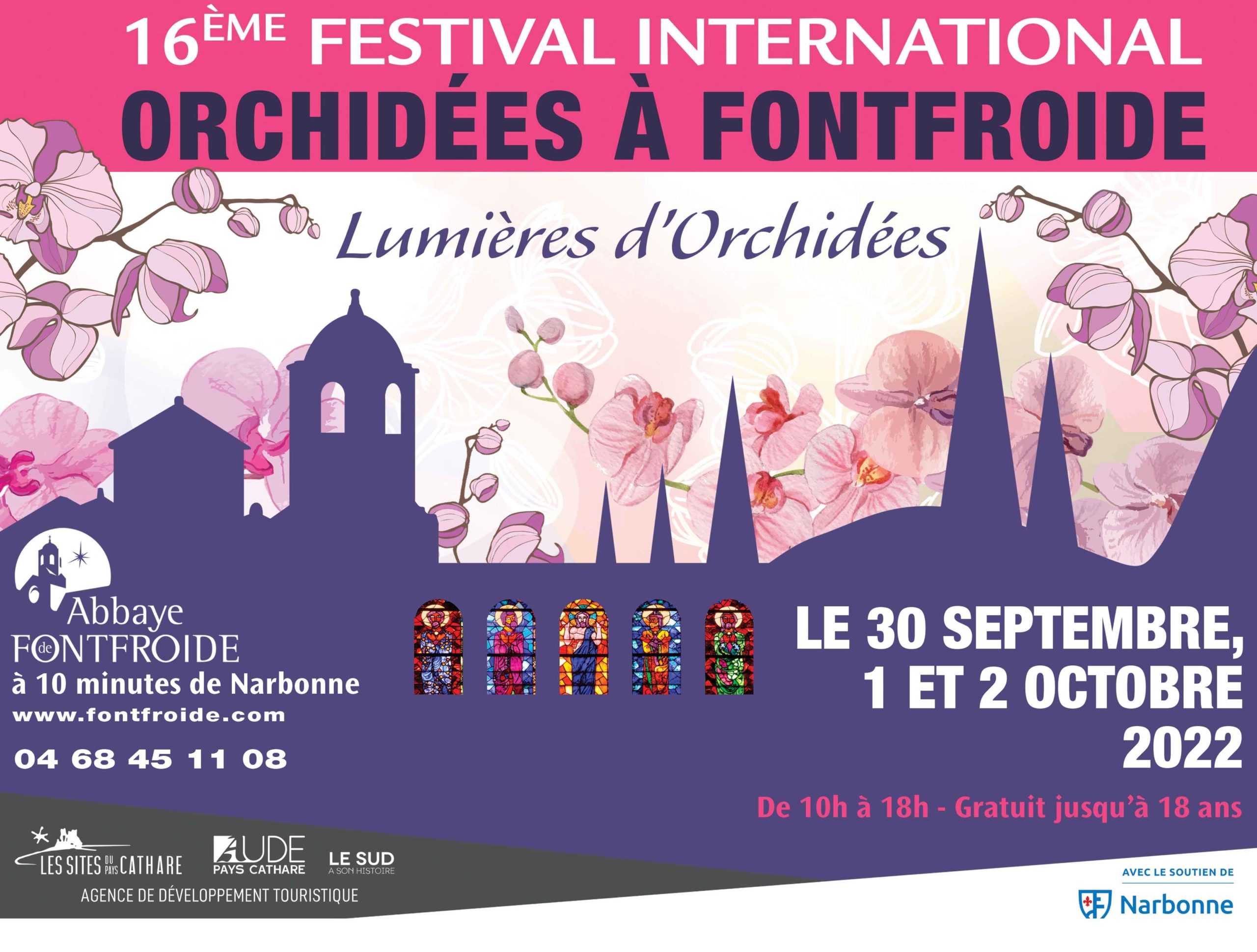 Abbaye de Fontfroide - Festival des Orchidées