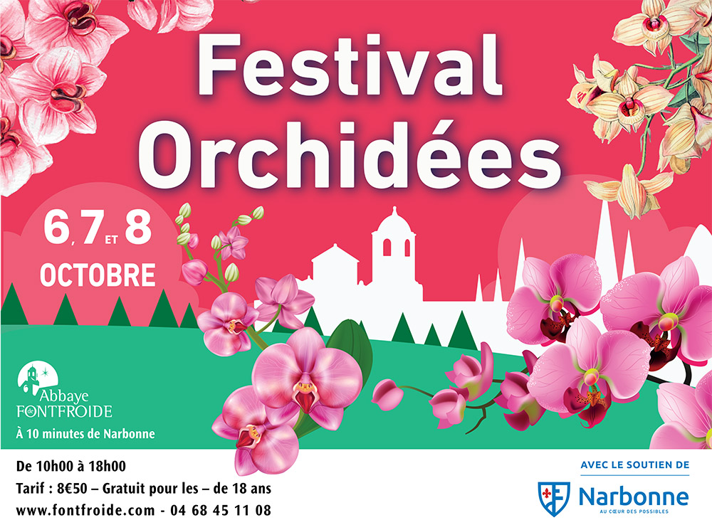 Abbaye de Fontfroide - Festival Orchidées