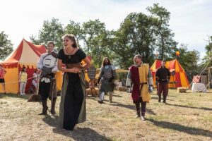 combat chevaliers spectacle fontfroide narbonne