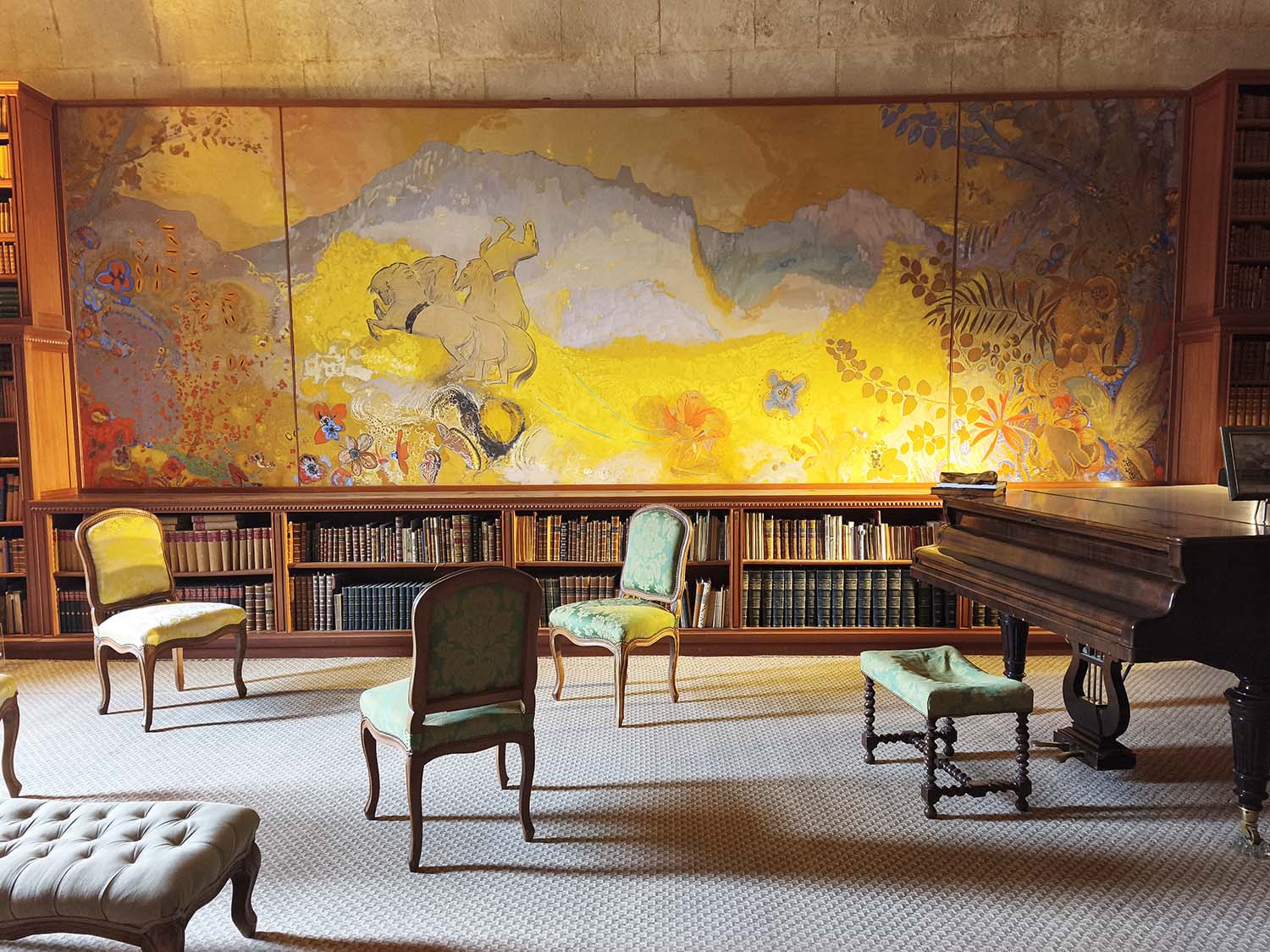BIBLIOTHEQUE ODILON REDON FONTFROIDE odilon redon le jour abbaye fontfroide