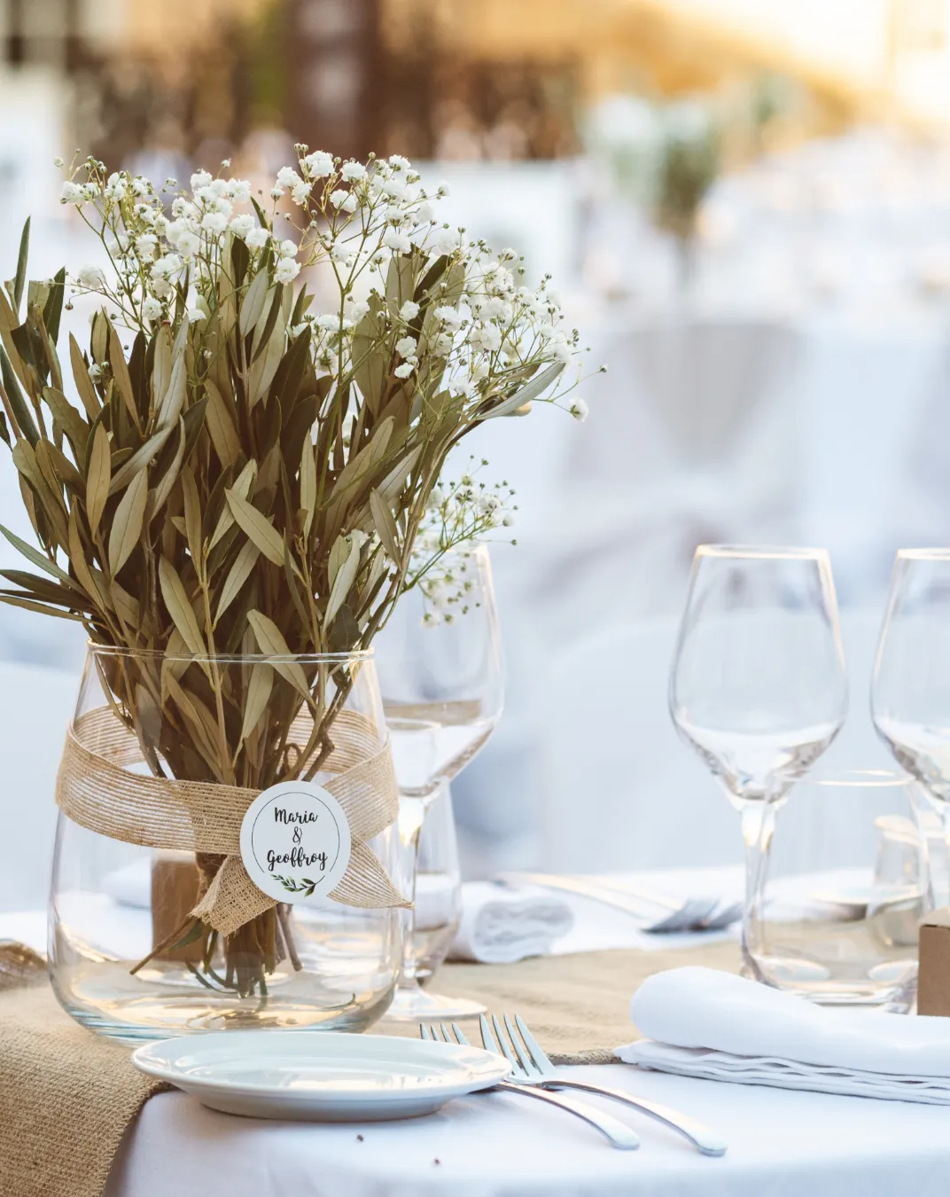 Fontfroide - Mariage - Mariage pensé sur mesure - Décoration